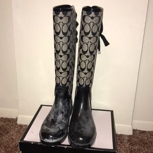 Women’s Rain Boots - Coach Tristee Rain Boot